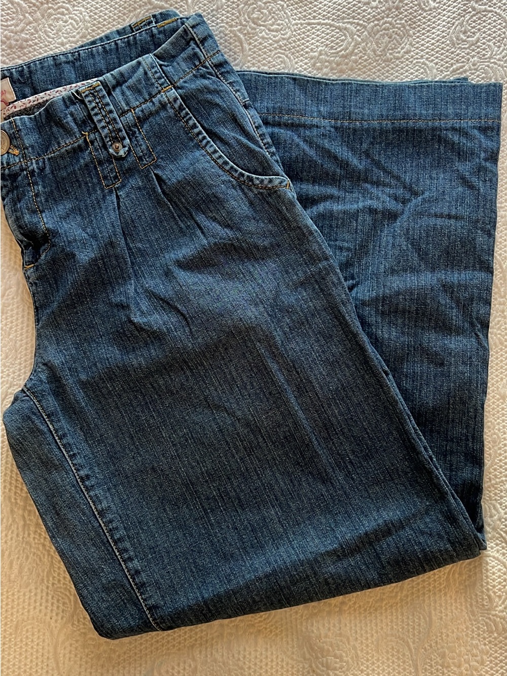 Almost Vintage 2008 100% Cotton Whistles Straight Leg Denim Jeans